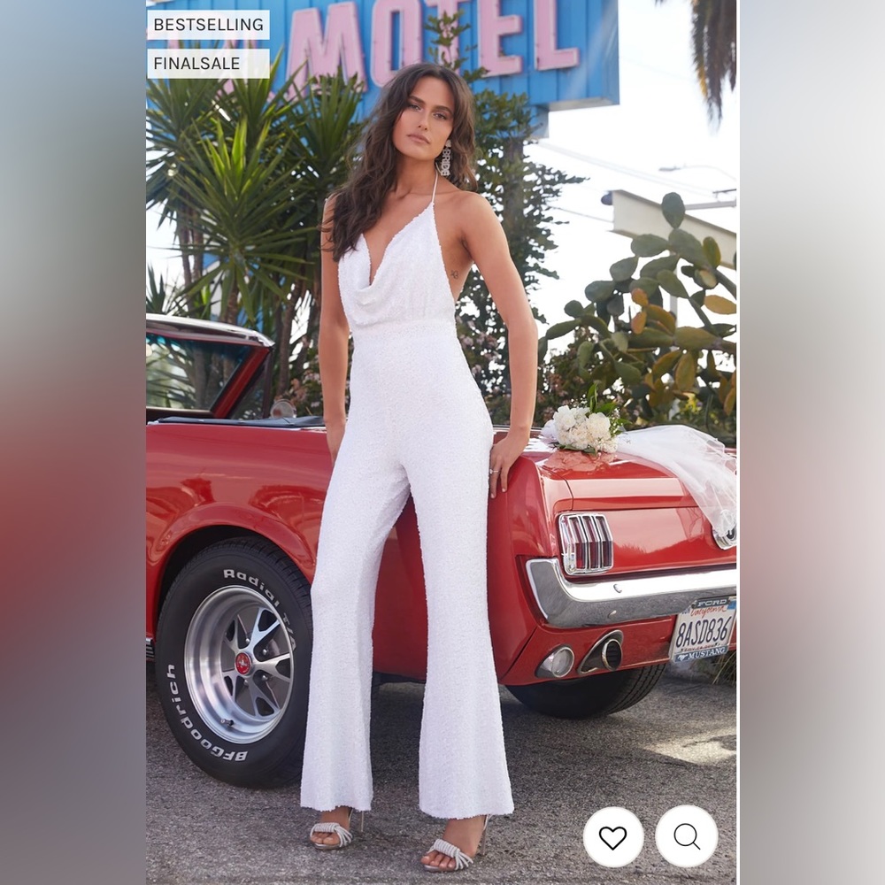 12th Tribe Sequin Jumpsuit